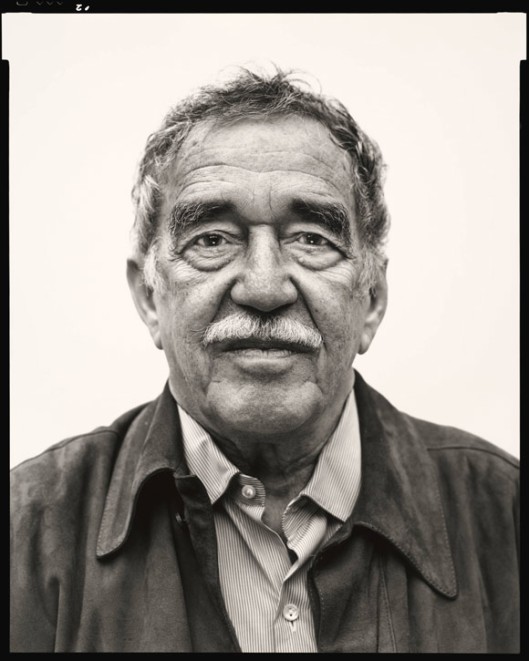 Gabriel García Márquez in Mexico City on March 29, 2004. © The Richard Avedon Foundation.